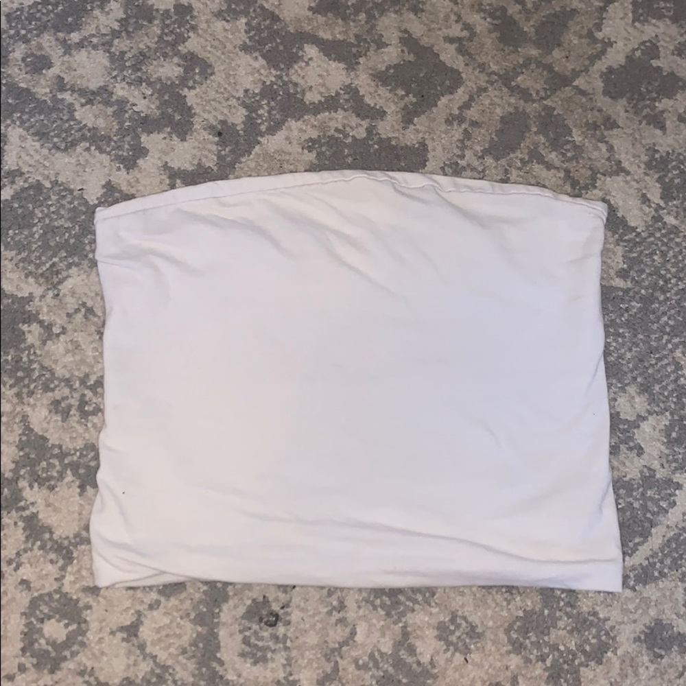 White Brandy Melville Tube Top🤍